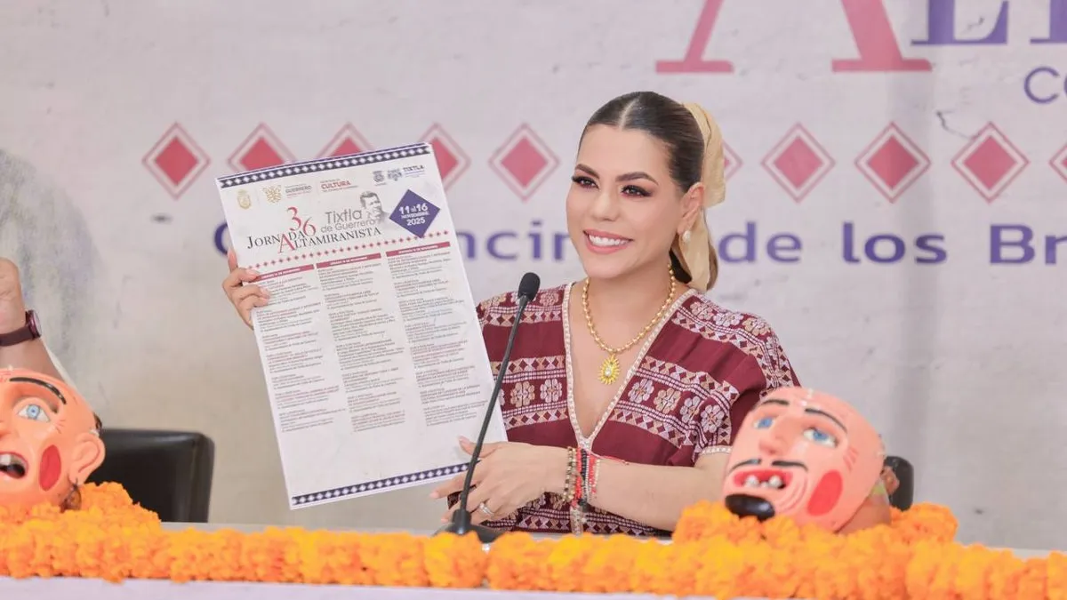 Anuncia Evelyn Salgado jornada cultural en Tixtla por el legado de Ignacio Manuel Altamirano