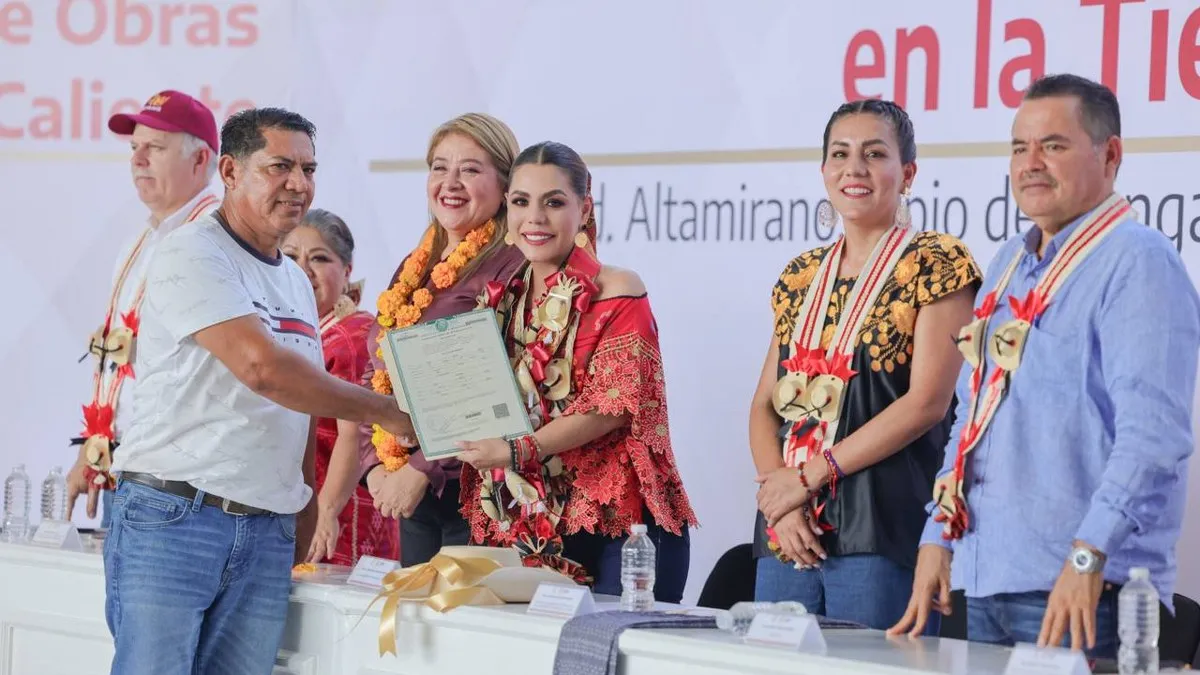 Evelyn Salgado anuncia más de 169 mdp para Tierra Caliente en 2026