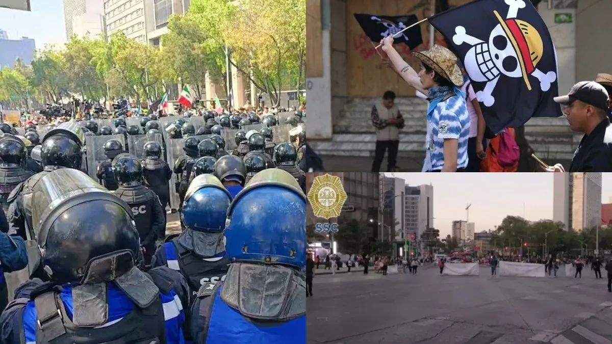 Silenciados: Gobierno y miedo digital desinflan la segunda marcha de la Generación Z en la CDMX