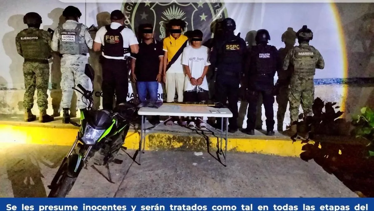 Caen tres presuntos 'halcones' en la Roberto Esperón de Acapulco
