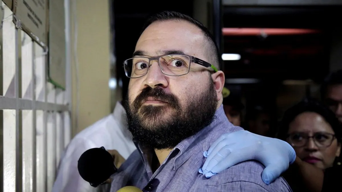 Jueza frena salida de Javier Duarte: niegan libertad anticipada por proceso pendiente