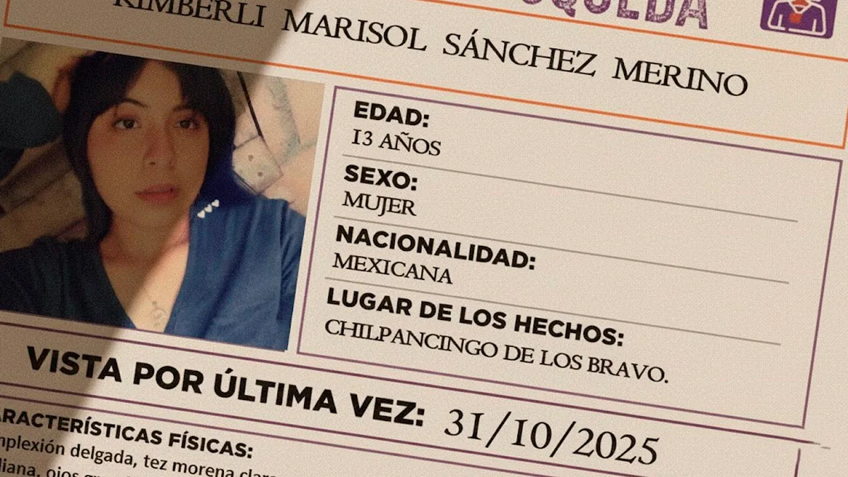 Hallan sin vida a Kimberly, desaparecida en Chilpancingo; tenía 13 años