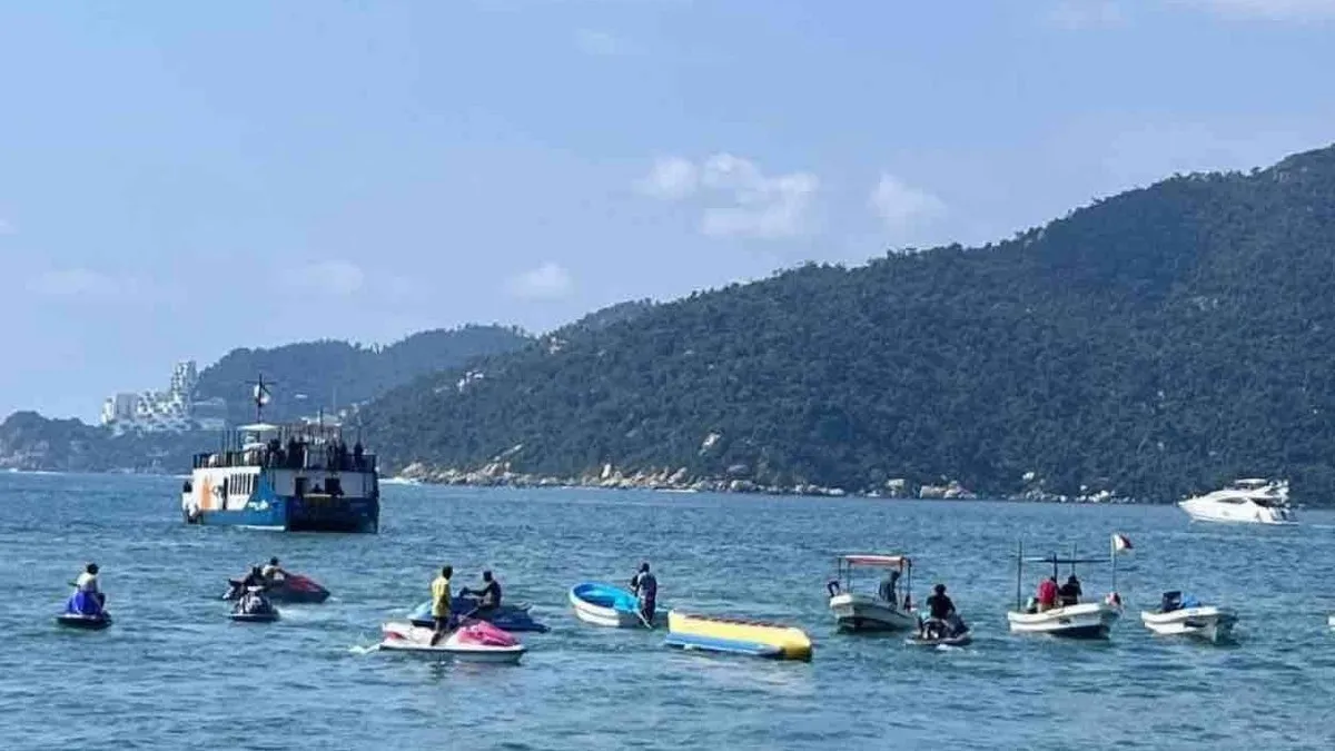 Frustran en Acapulco viaje inaugural del Marinabús, nuevo sistema de transporte impulsado por Sheinbaum