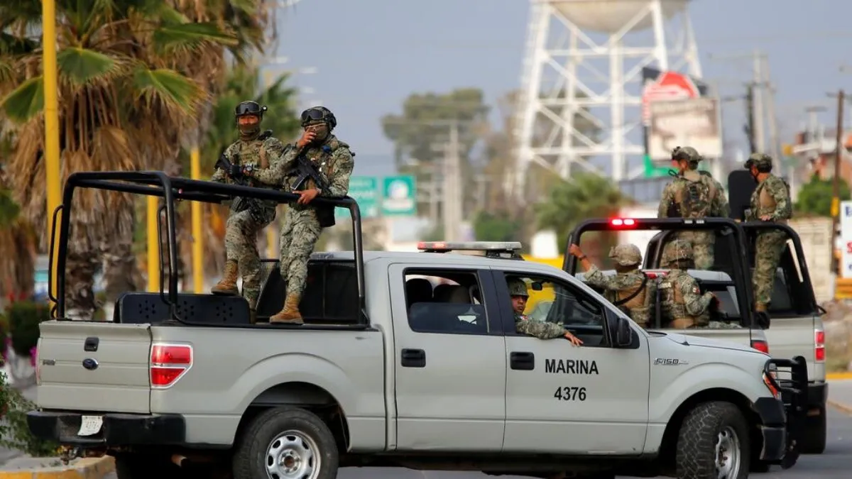 Cae célula criminal en Colima; 22 detenidos en operativo de Marina contra violencia regional