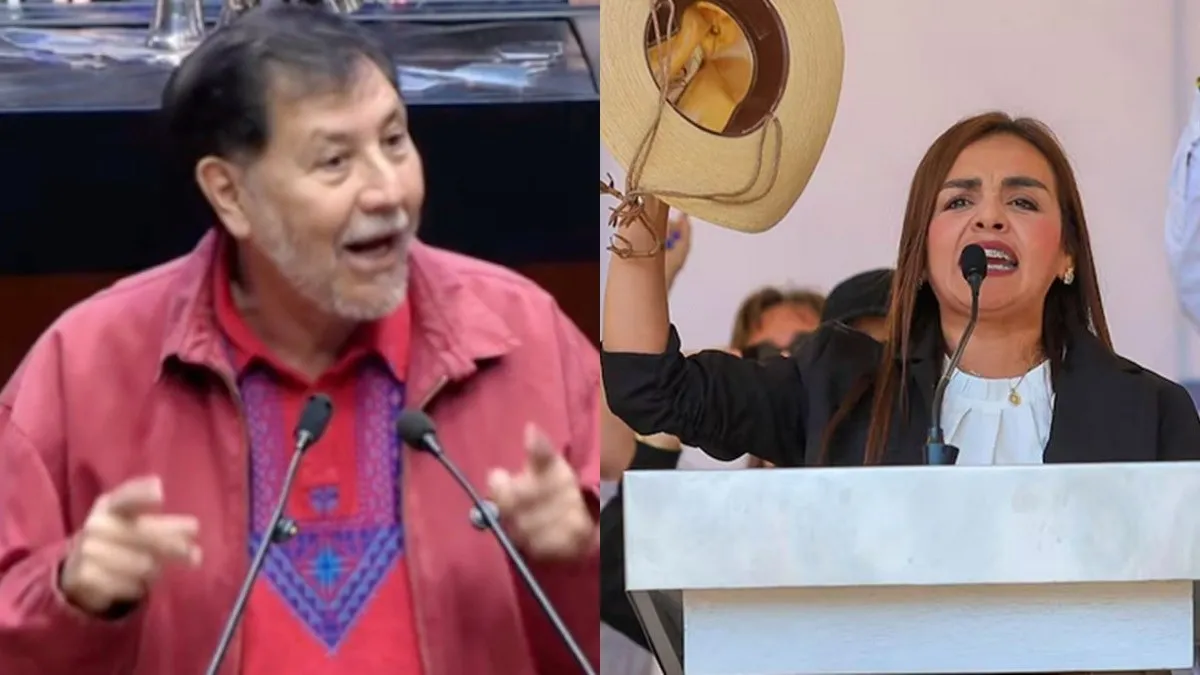 Noroña sin escrúpulos: descalifica al asesinado Carlos Manzo y arremete contra su viuda