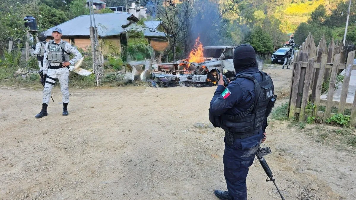 Así fue el ataque con drones en El Tecojote, Guerrero