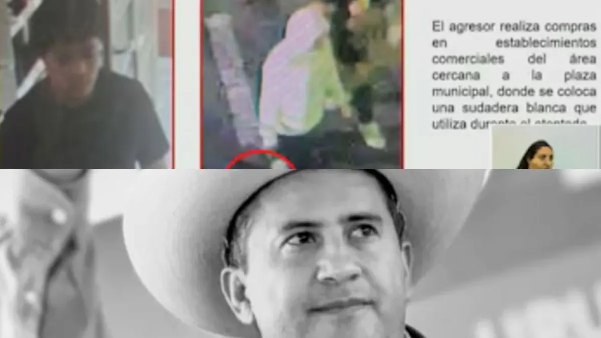 Muestran videos que captaron los movimientos del presunto asesino del presidente municipal de Uruapan