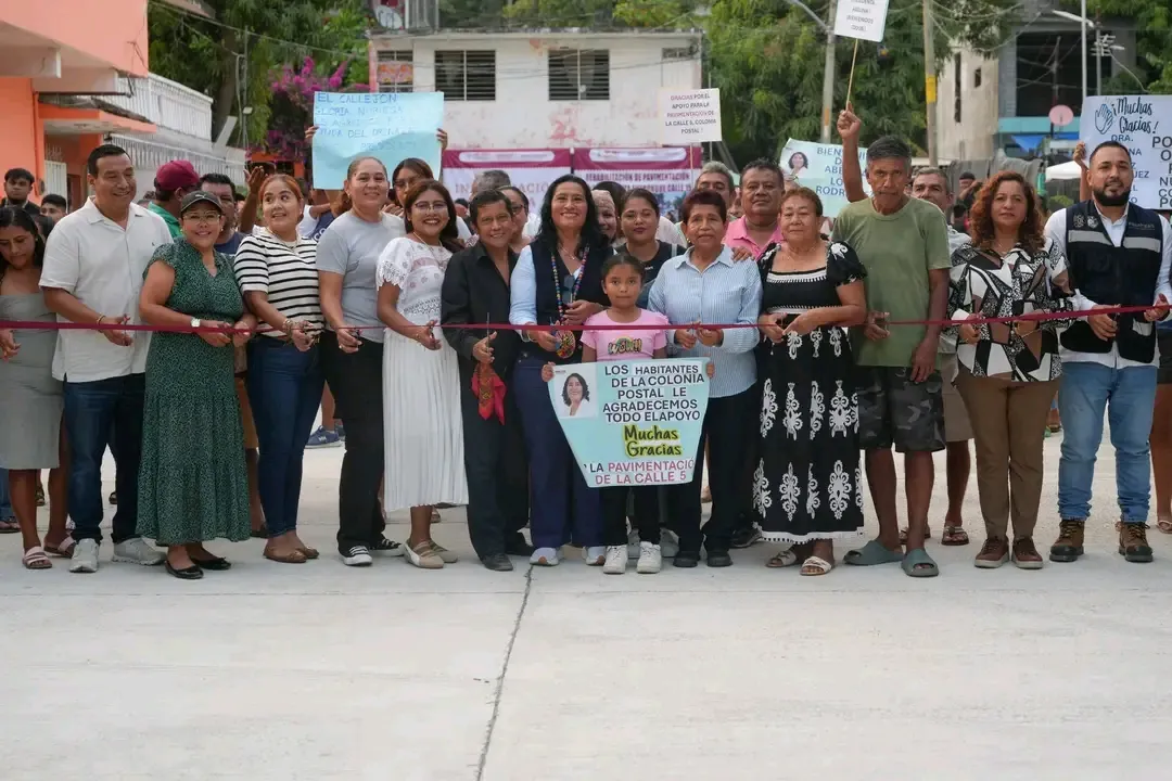 Destina Abelina López 2.5 mdp a infraestructura básica en la colonia Postal