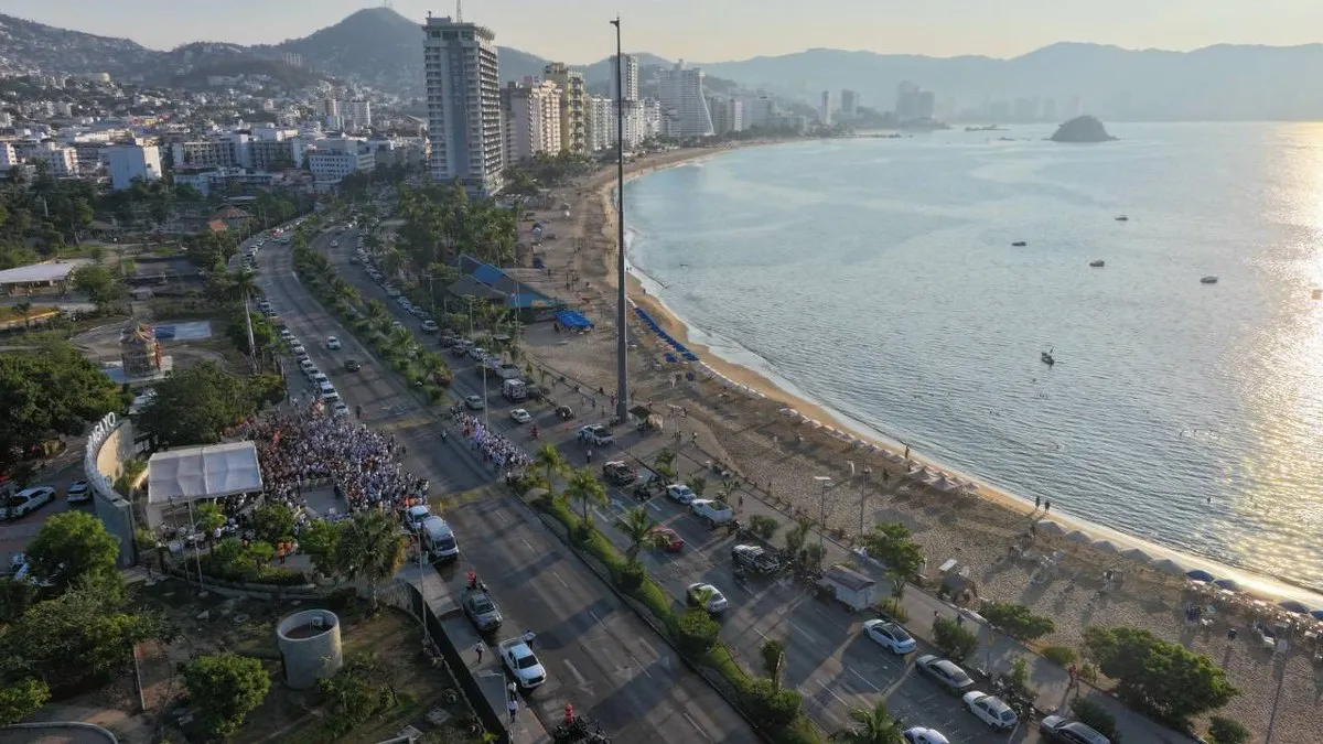 Concluyen obras en la Costera de Acapulco tras cinco meses de trabajos