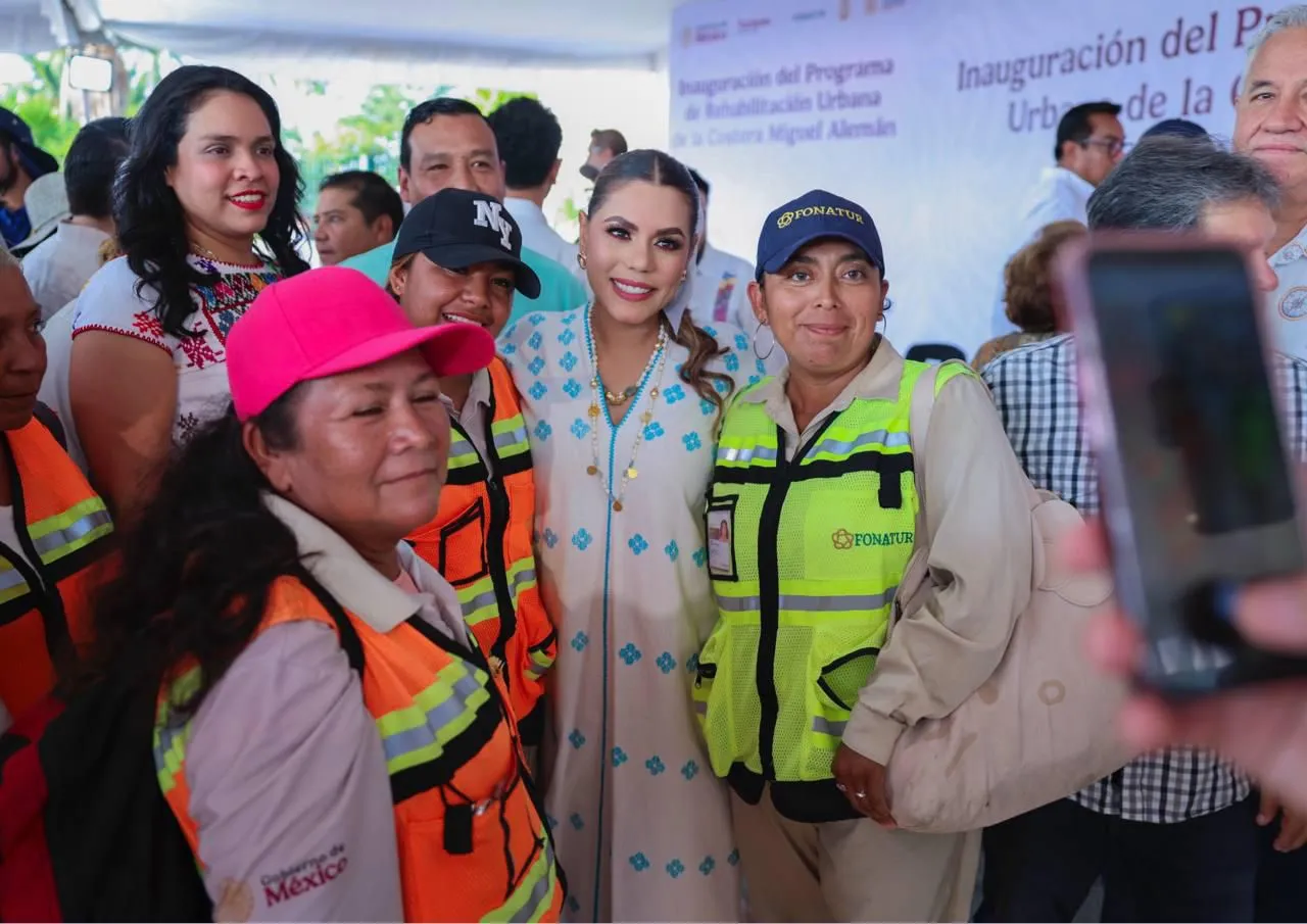 Evelyn Salgado encabeza inauguración de la rehabilitación de la Costera