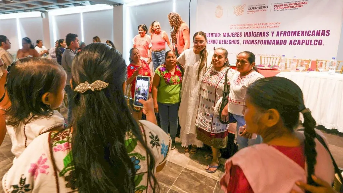 Realizan el Encuentro “Mujeres Indígenas y Afromexicanas, tejiendo derechos, transformando Acapulco”