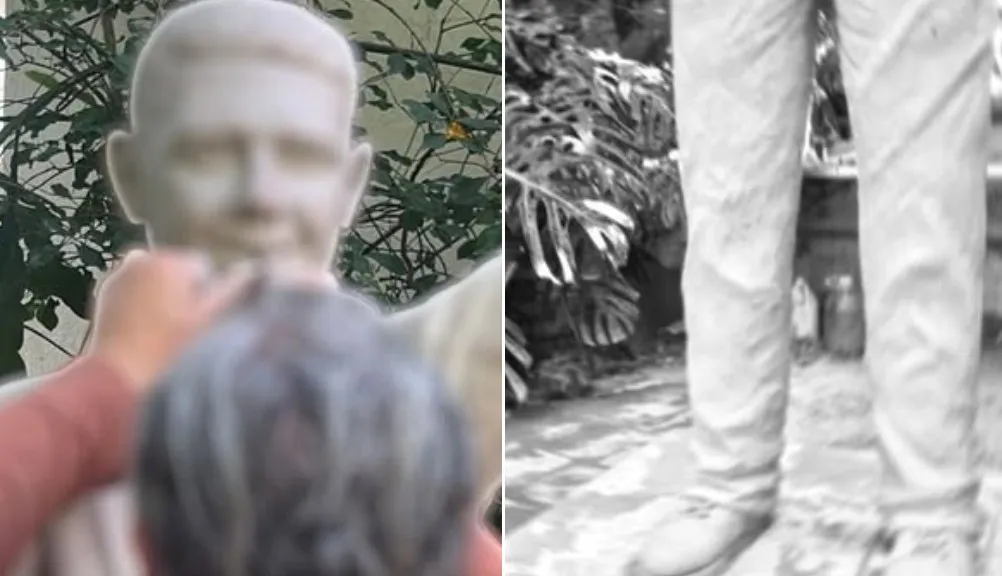 Avanza escultura en memoria de Alejandro Arcos Catalán en Chilpancingo