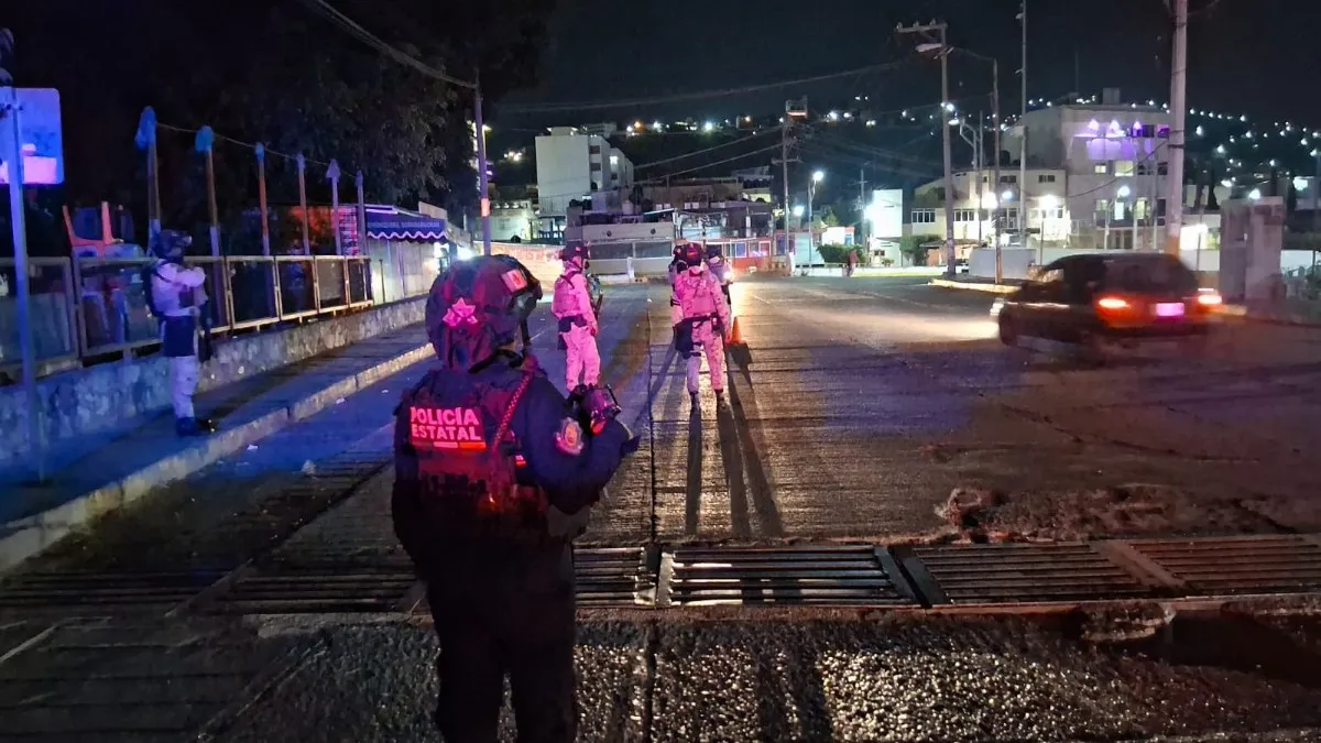 Operativo interinstitucional refuerza la seguridad en Chilpancingo