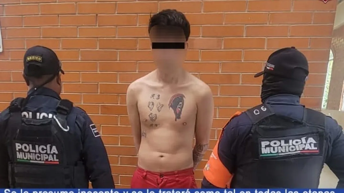 Detienen a un hombre por violencia familiar en la colonia 20 de Noviembre, en Chilpancingo