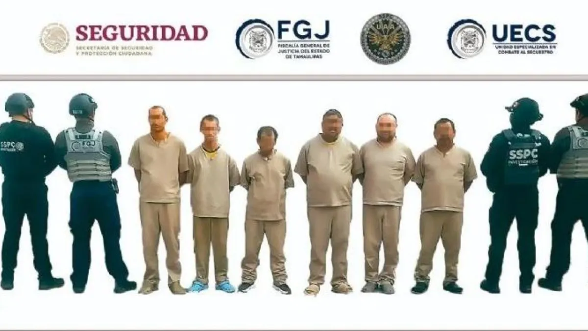 Caen 12 por red de extorsión operada desde penal de Reynosa