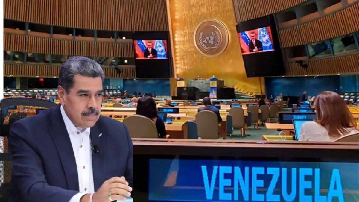 Maduro denuncia amenaza colonial de EU y lleva la crisis petrolera ante la ONU