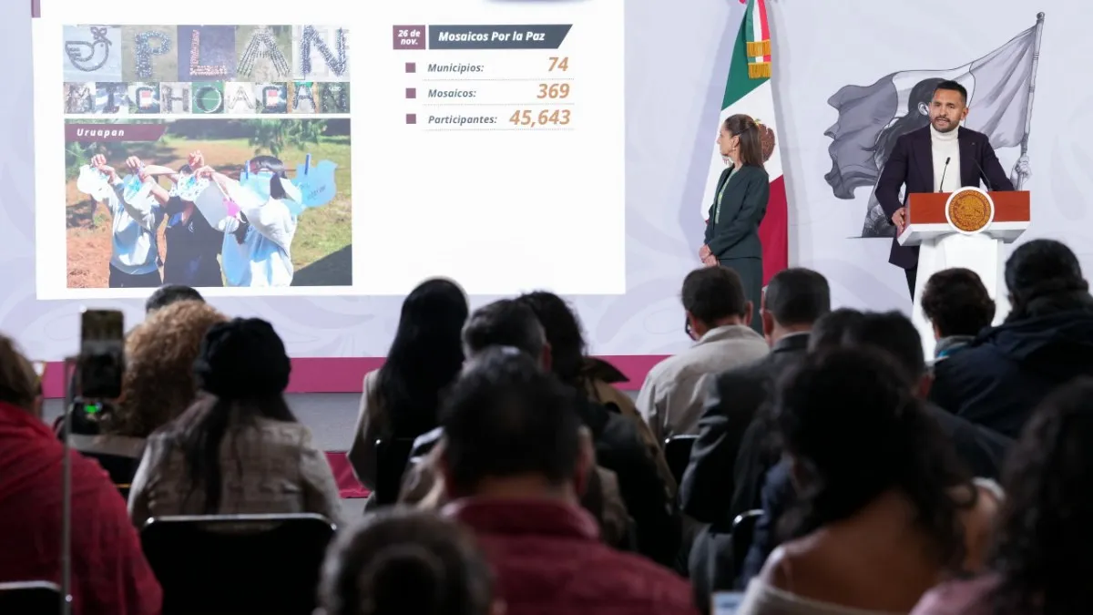 Avanza el Plan Michoacán por la Paz y la Justicia con más de 100 acciones en todo el estado