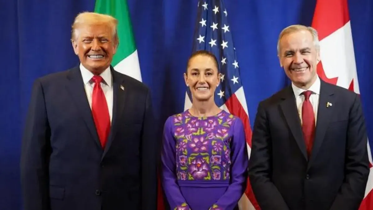 Unidos por el Mundial: Sheinbaum, Trump y Carney reactivan diálogo comercial
