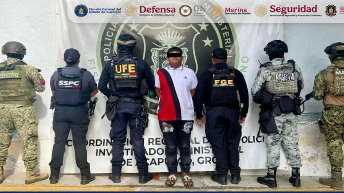 Cae presunto integrante del Cártel de Acapulco buscado por el homicidio tres personas