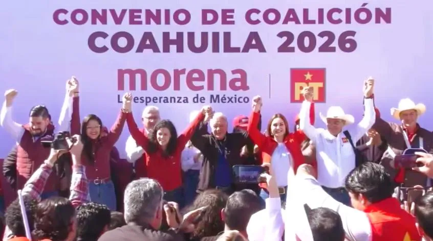 Morena y PT dejan fuera al PVEM y apuntan a arrasar en Coahuila