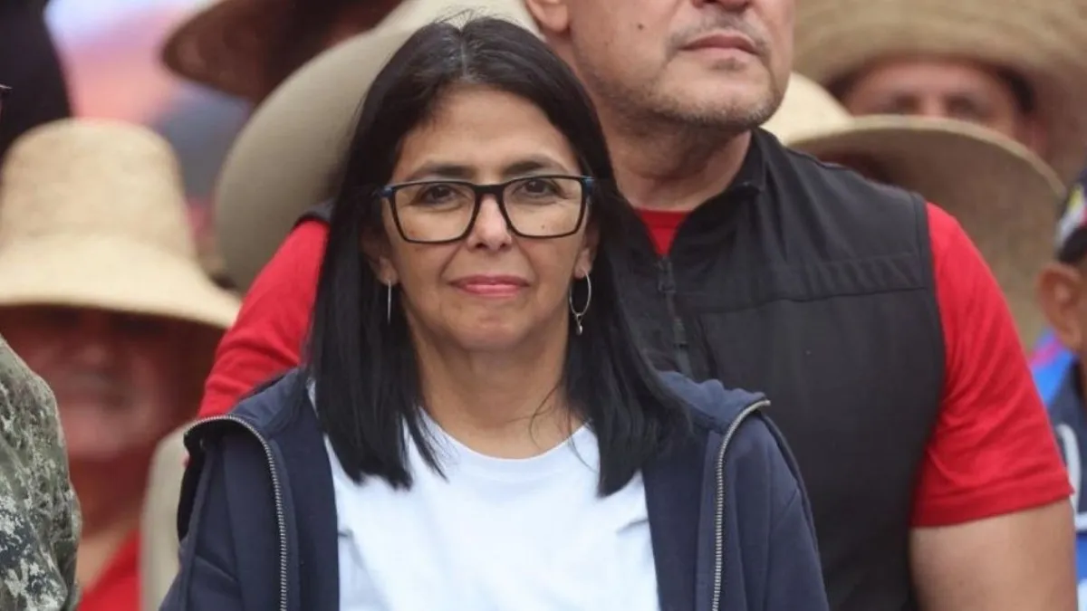 Delcy Rodríguez: "en Venezuela hay un gobierno que manda y no está en Washington"