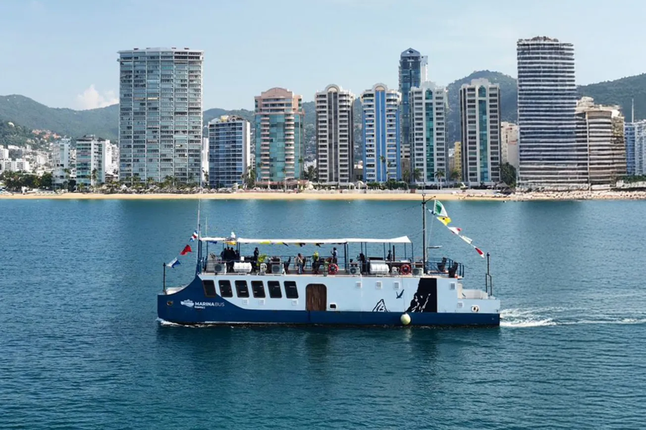 Se reactiva el Marinabús y retoma recorridos por la bahía de Acapulco