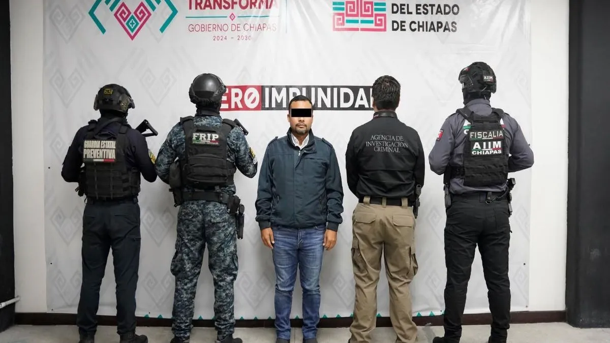 Cae alcalde de Cintalapa, Chiapas por presuntos vínculos con el crimen organizado