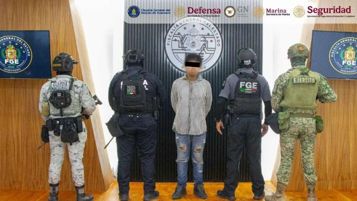 Capturan a presunto homicida de un menor en Chilpancingo; el crimen ocurrió el 6 de enero