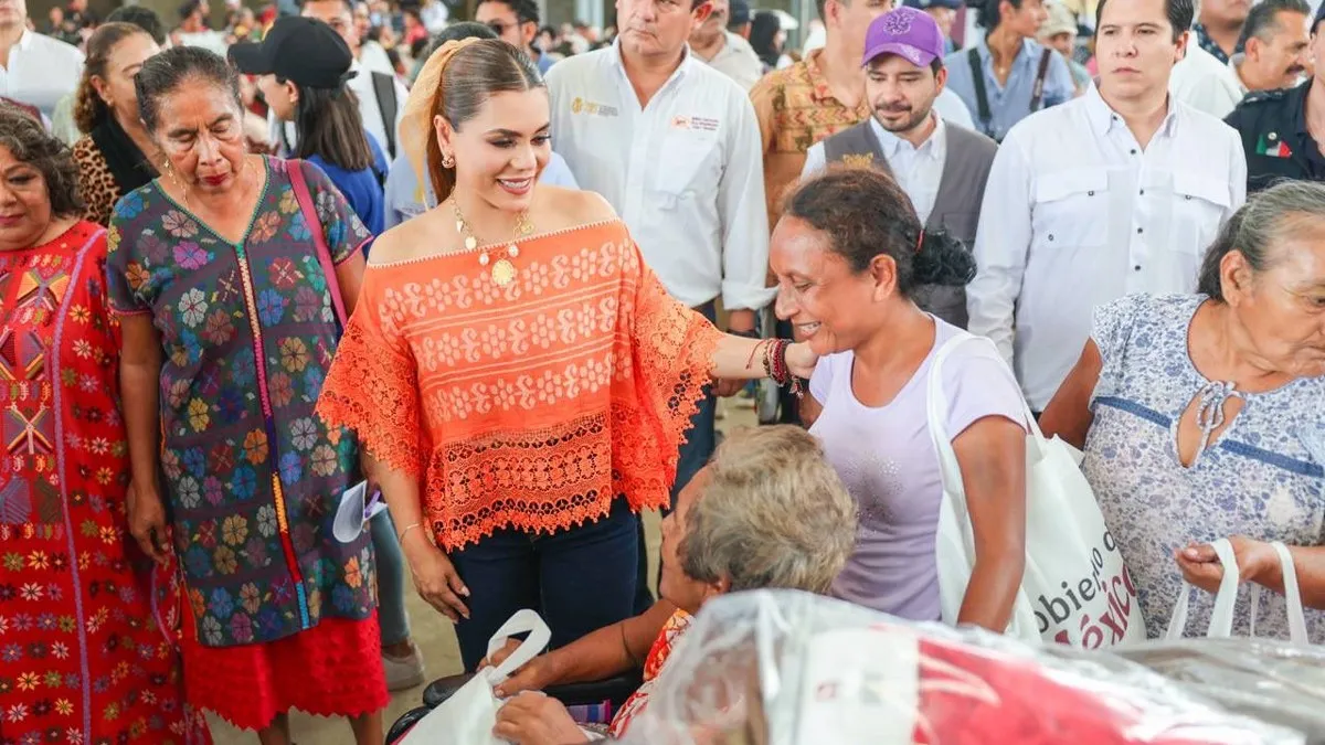 Evelyn Salgado anuncia apoyos tras sismo en San Marcos