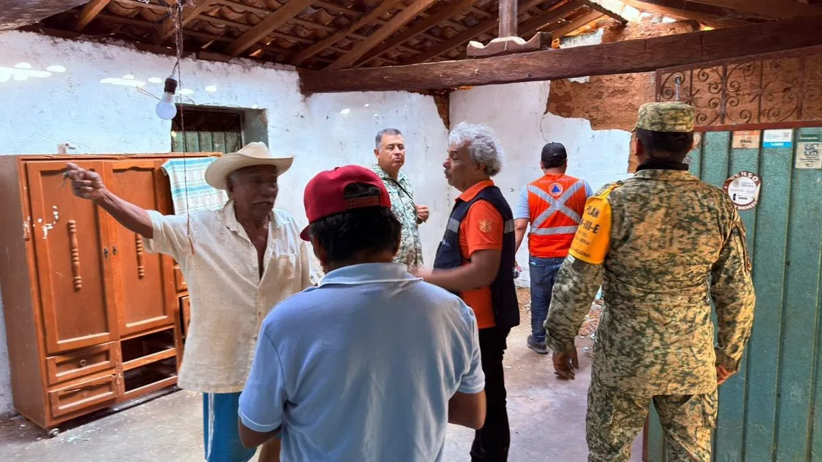 Sismo de 6.5 dejó daños en 16 municipios de Guerrero y una muerte en San Marcos