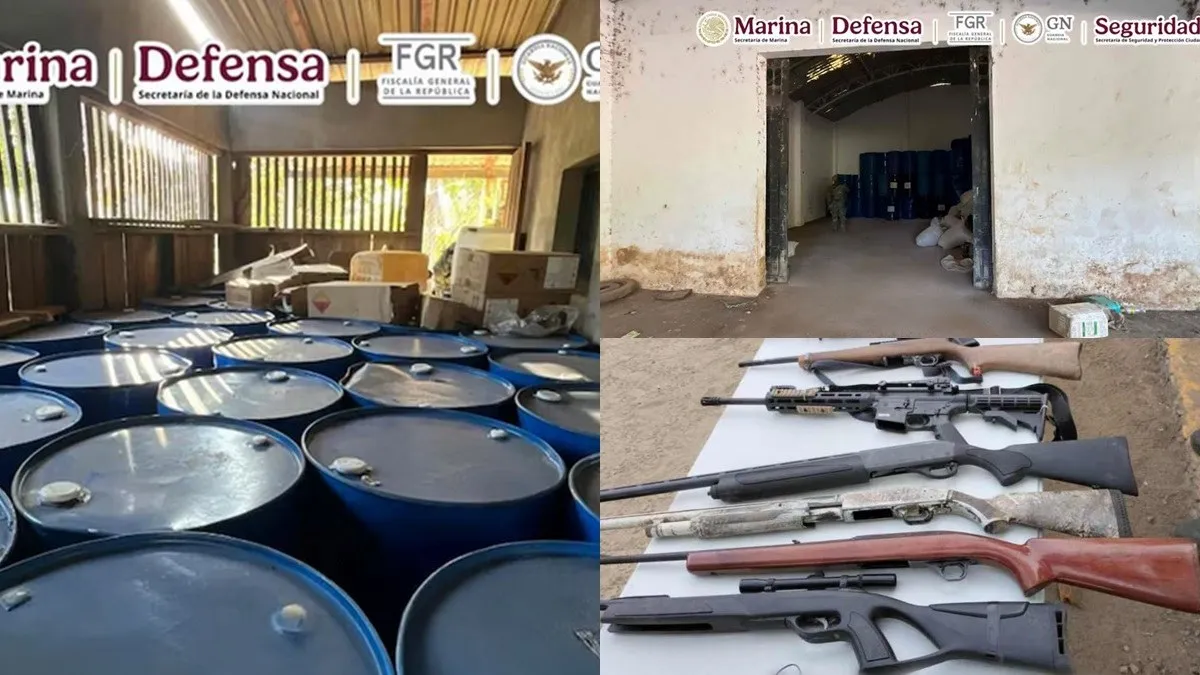 Desmantelan en Guerrero "Superlaboratorio" vinculado a la familia de "El Chapo"