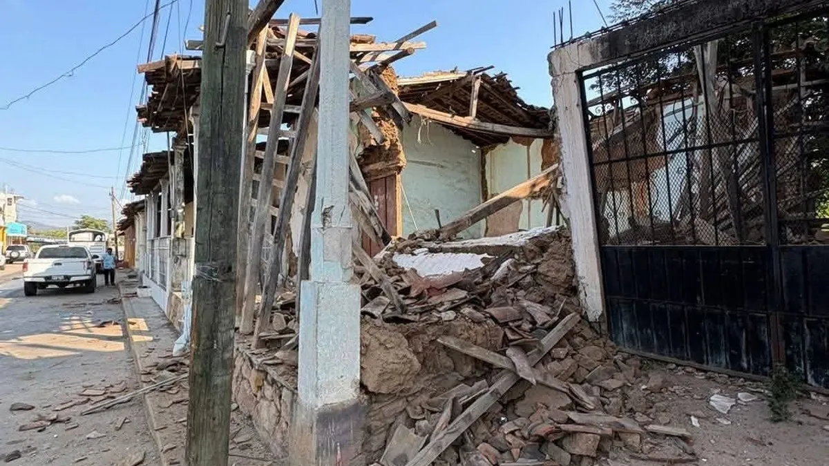 Sismo de 6.5 en Guerrero; confirman una mujer fallecida en San Marcos