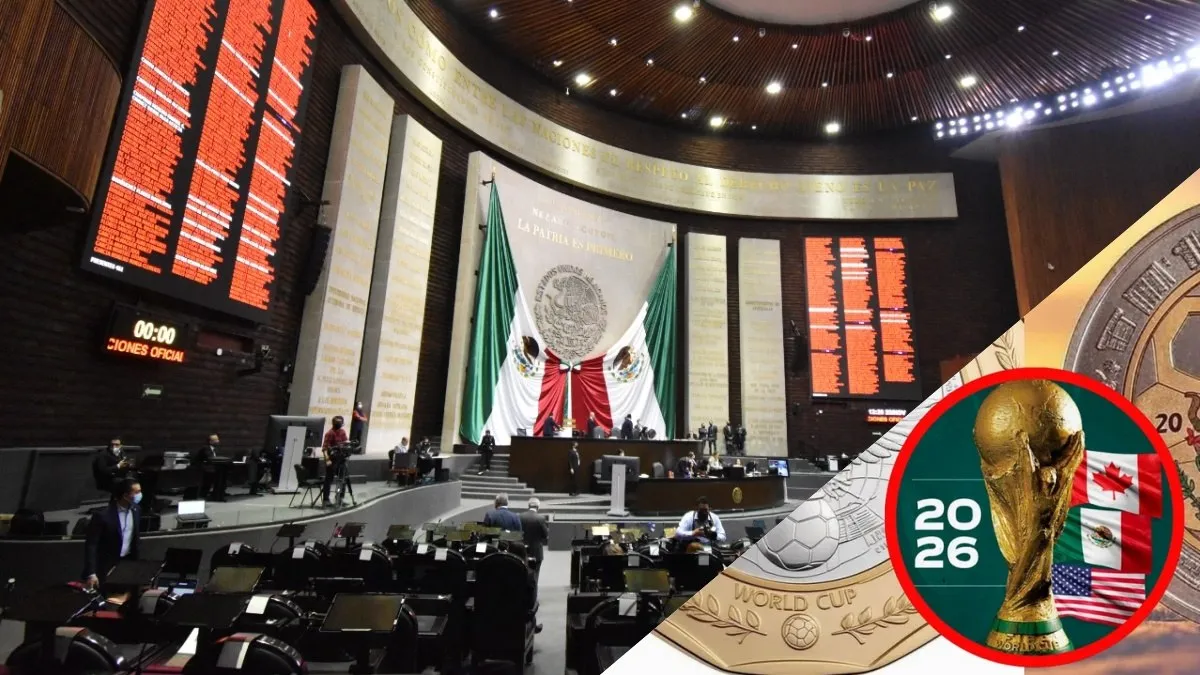 Diputados aprueban monedas conmemorativas por el Mundial 2026; serán de oro, plata y bimetálica