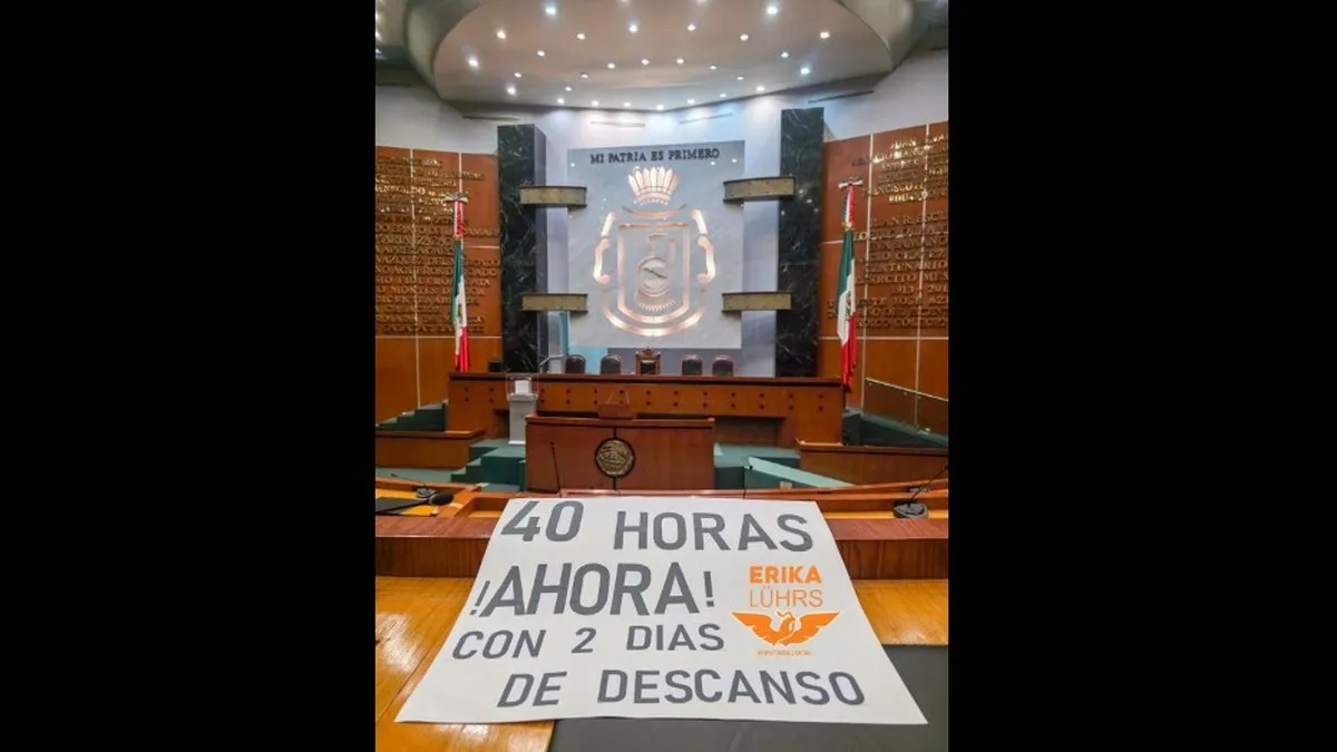 Erika Luhrs exige 40 horas con dos días de descanso en Guerrero