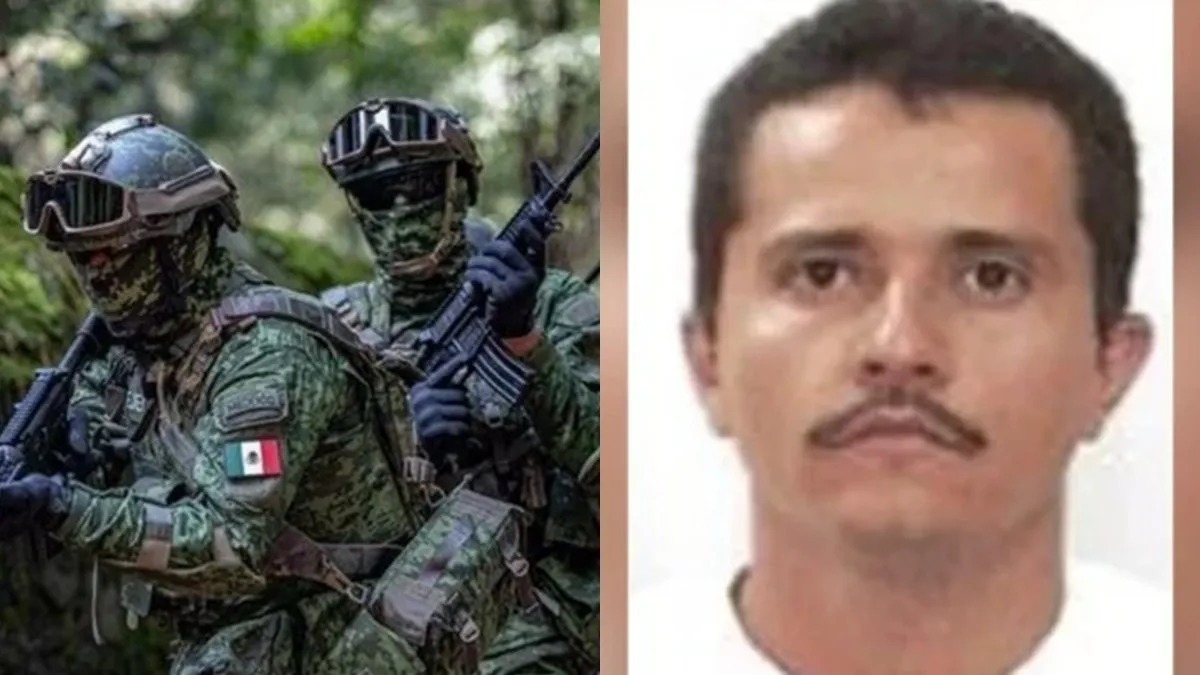 Aseguramiento de armamento de alto poder a El Mencho.