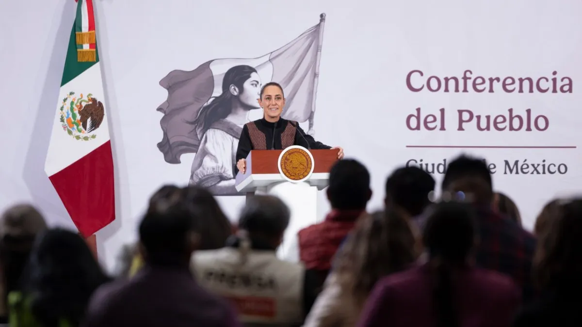 Sheinbaum rechaza negociar su reforma electoral y reta a partidos a defender las pluris ante la gente