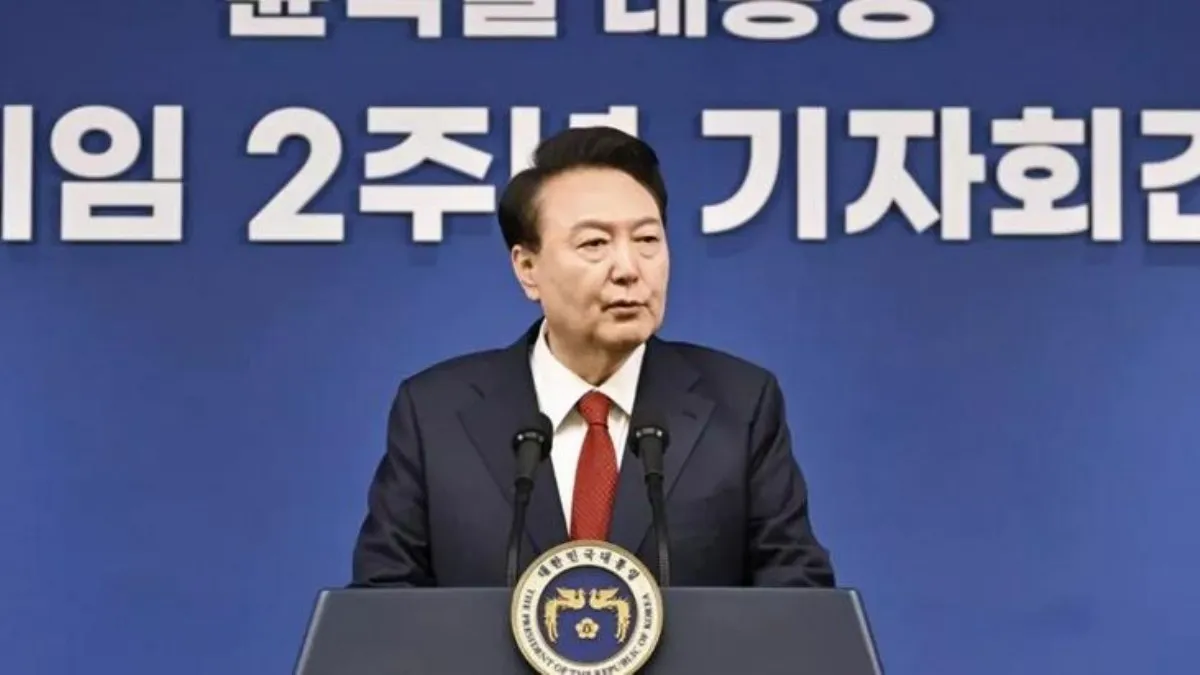 El expresidente Yoon Suk Yeol, de Corea del Sur.