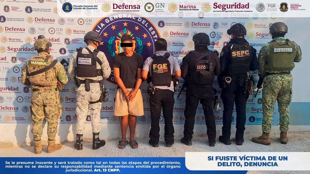 Capturan a Jonathan “N” por desaparición de dos repartidores en Acapulco