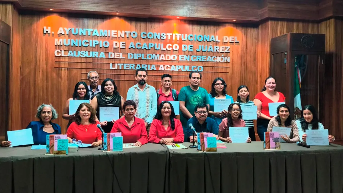 Clausuran diplomado en Creación Literaria en Acapulco; impulsa Abelina López nuevo proyecto cultural