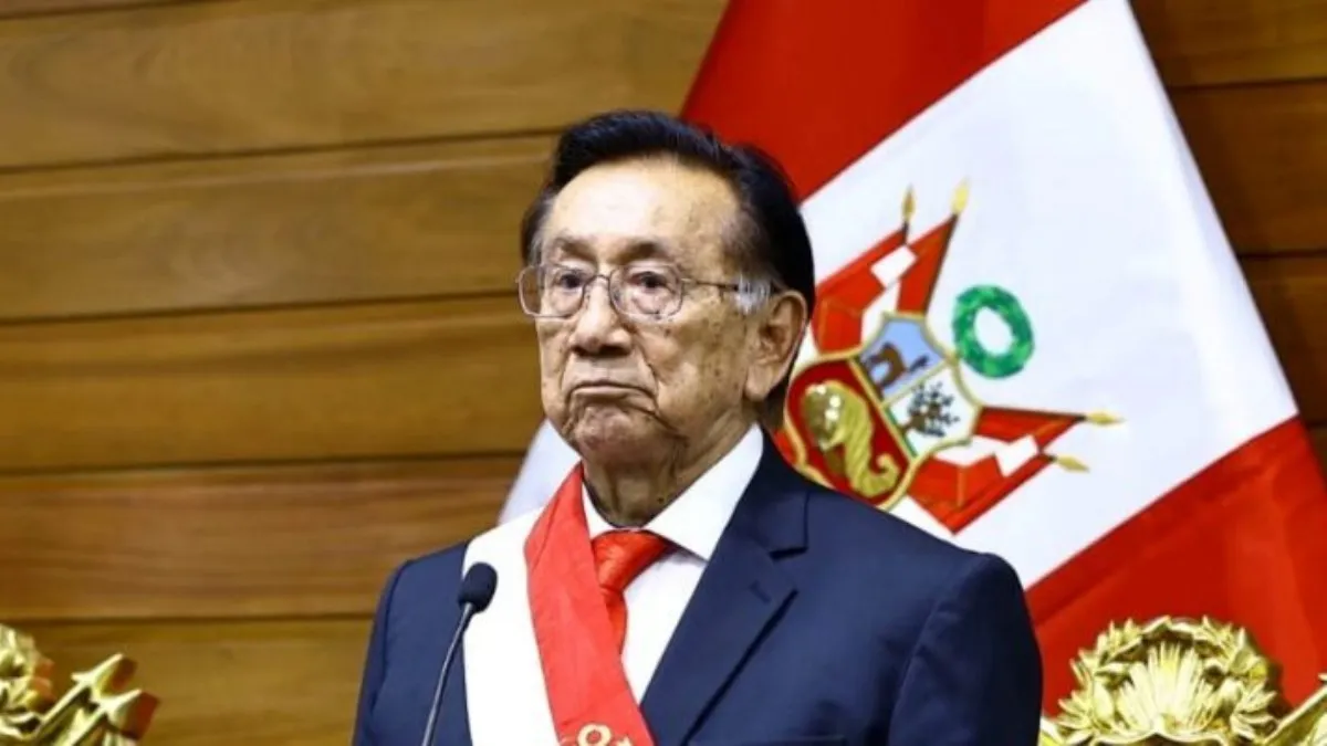 Con Balcazar, Perú suma así su octavo presidente desde 2016.