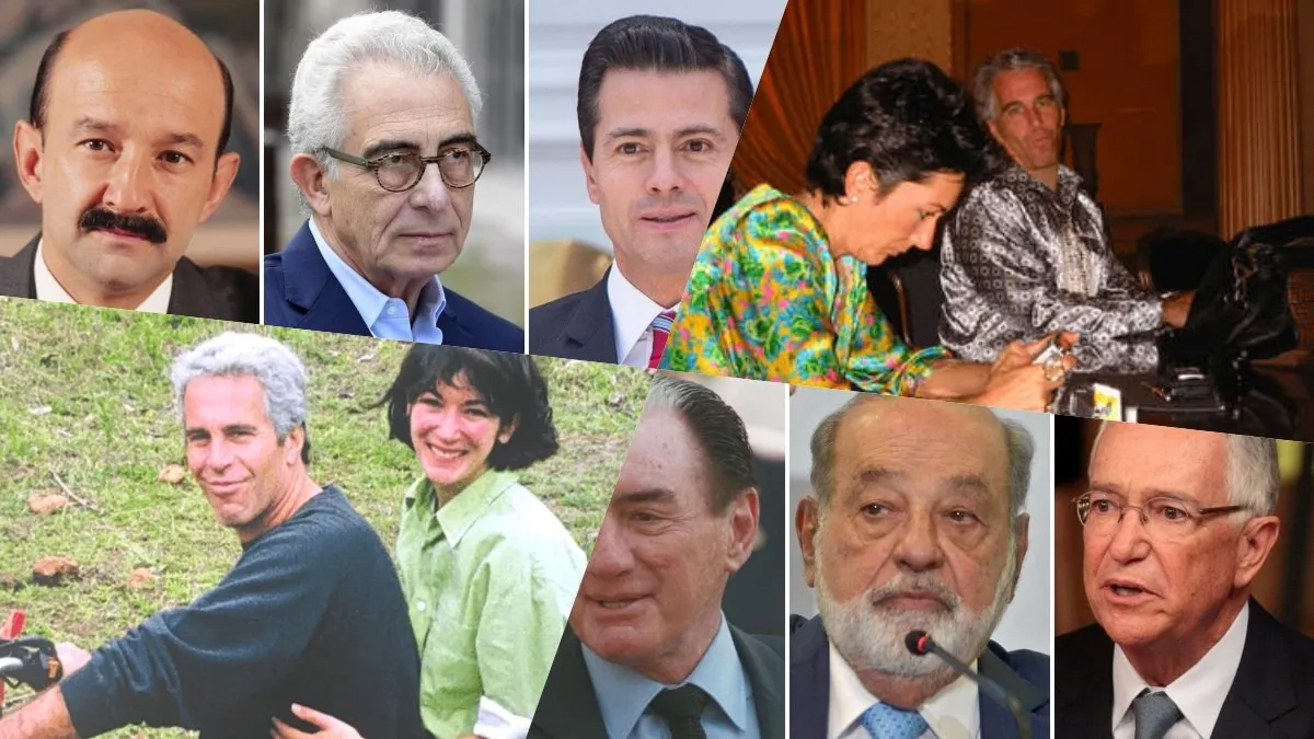 Los nombres de los poderosos mexicanos que sacuden la lista desclasificada de Epstein