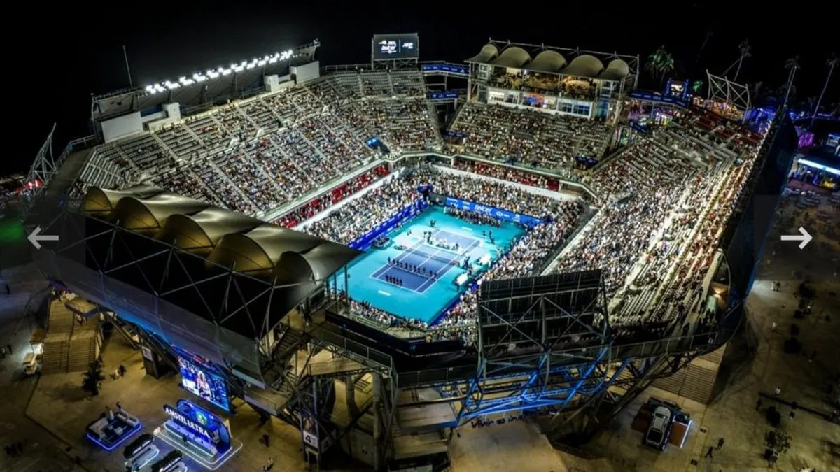 Pese a hechos violentos, Abierto Mexicano de Tenis inicia con normalidad en Acapulco