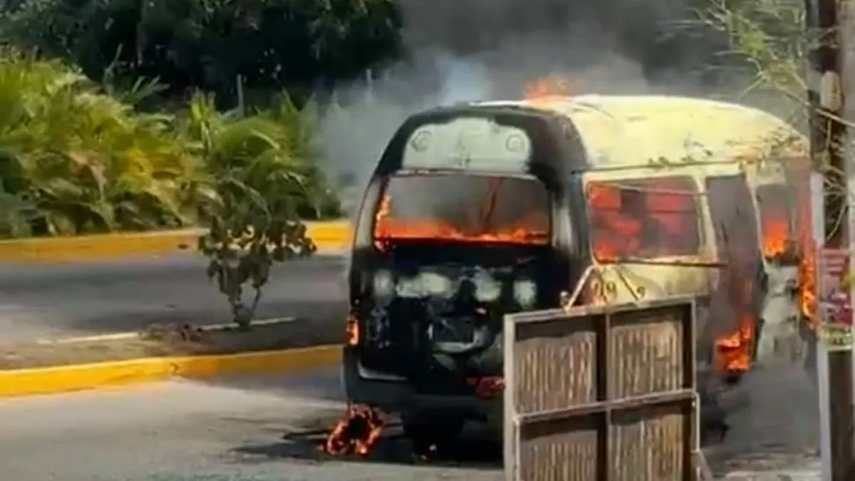 Ataques e incendios sacuden Acapulco tras muerte de El Mencho