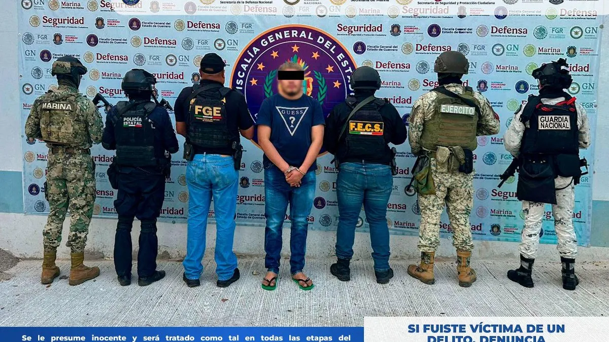 Cae 'El Piter', jefe de plaza del CJNG en Acapulco