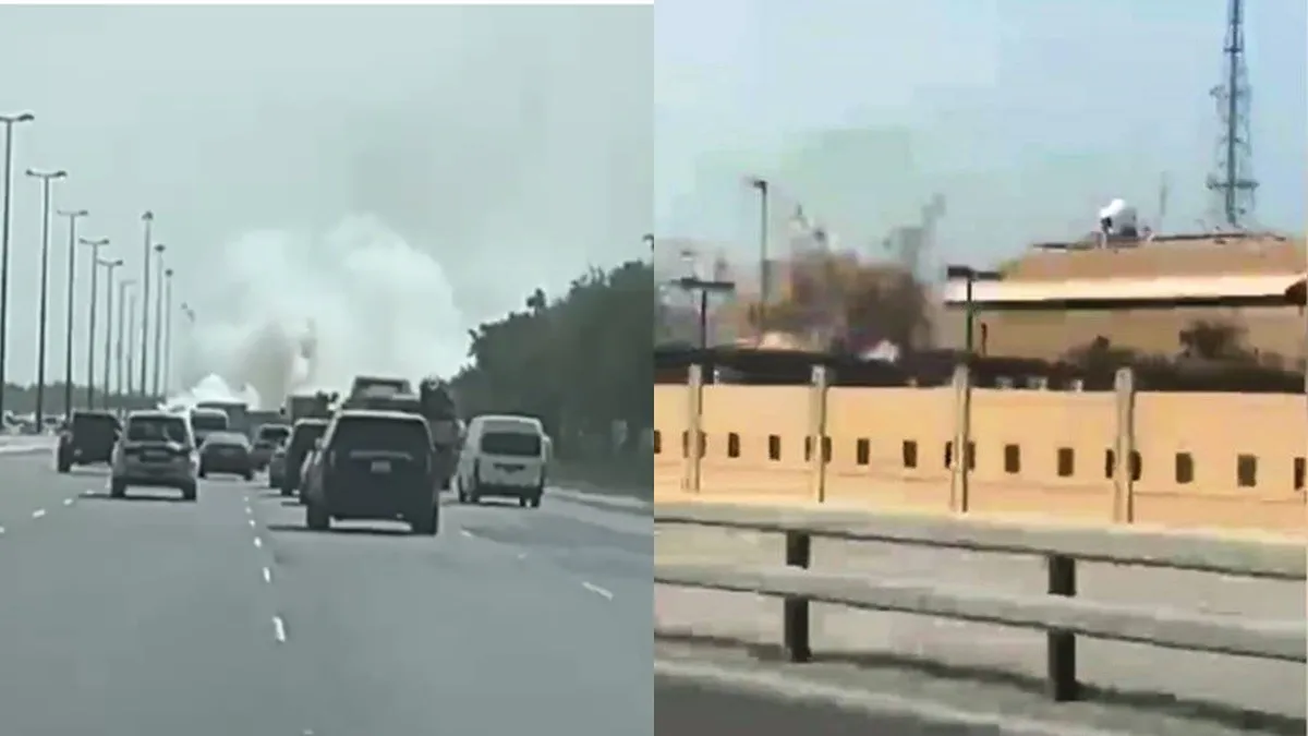 Misiles iraníes golpean bases militares de Estados Unidos.