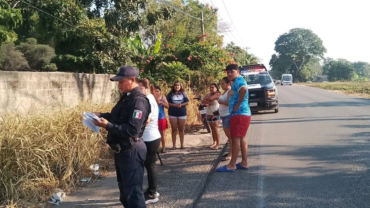 Mensaje atribuido al CJNG aparece junto a restos humanos en Tabasco