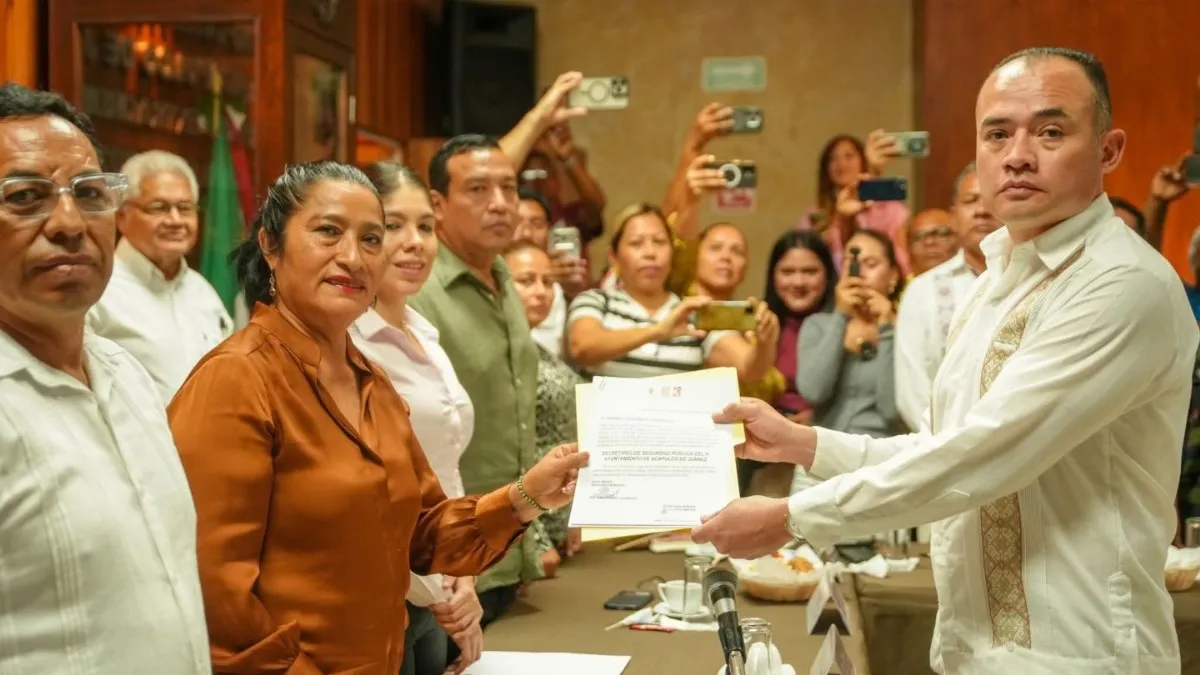 Nombramiento del nuevo mando policial en Acapulco.