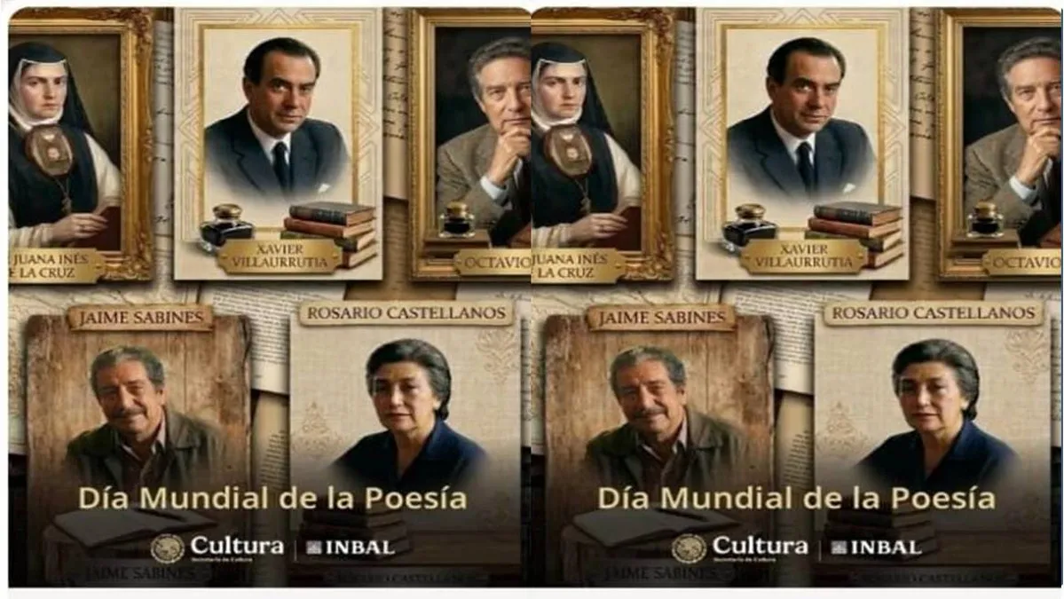 INBAL la celebración de la poesía con publicación de IA.