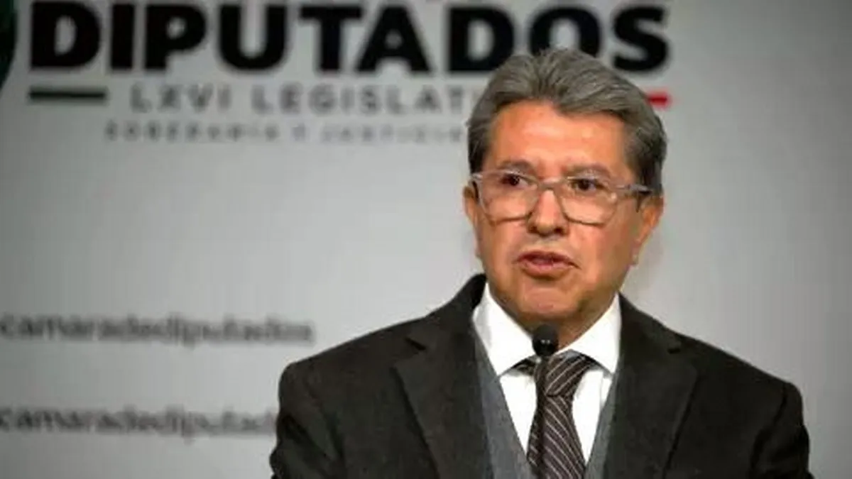 El coordinador de Morena en la Cámara de Diputados.