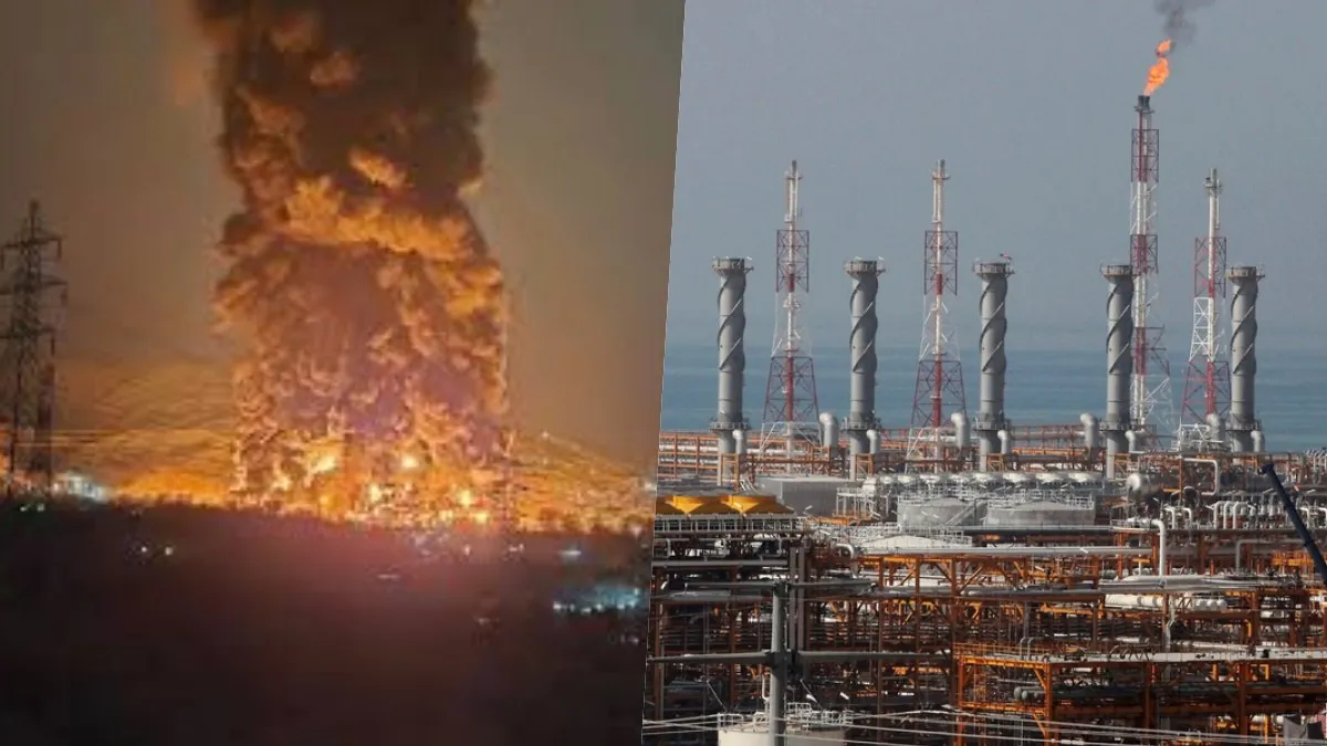 Arde infraestructura petrolera en el Golfo Pérsico.
